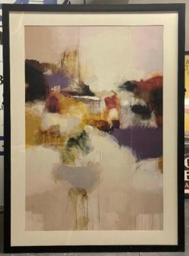 FRAMED CONTEMPORARY ARTWORK - PRINT