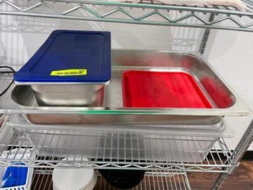 DESCRIPTION: (4) ASSORTED INSERTS LOCATION: KITCHEN THIS LOT IS: ONE MONEY QTY: 1