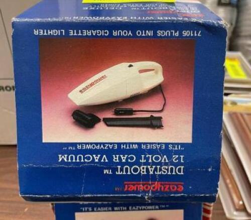 12 VOLT CAR VACUUM KIT (2 PACK)