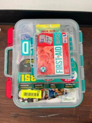 DESCRIPTION: FIRST AID KIT LOCATION: FRONT QTY: 1
