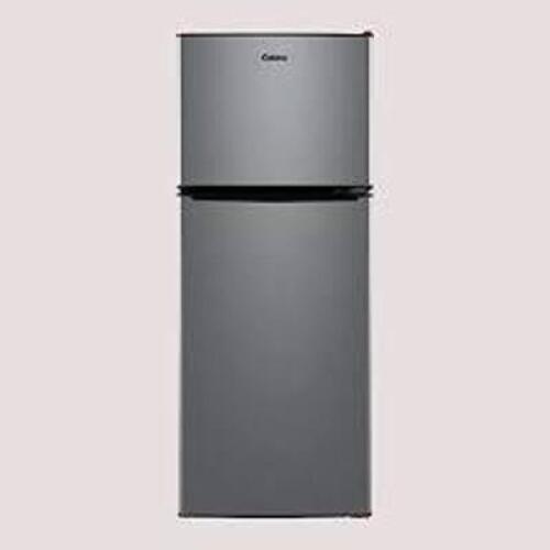 DESCRIPTION: (1) TWO DOOR MINI FRIDGE WITH FREEZER BRAND/MODEL: GALANZ #GL46TS5E INFORMATION: STAINLESS STEEL RETAIL$: $299.99 EA SIZE: 4.6 CU FT QTY: