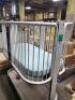DESCRIPTION: (1) PEDIATRIC CRIB BRAND/MODEL: PEDIGO #500 INFORMATION: WHITE RETAIL$: $6770.87 EA SIZE: STANDARD MATTRESS QTY: 1 - 2