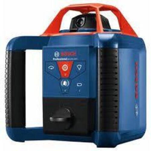 DESCRIPTION: (1) SELF LEVELING ROTARY LASER KIT BRAND/MODEL: BOSCH #GRL900-20HVK INFORMATION: BLUE RETAIL$: $649.00 EA SIZE: 1000' RANGE QTY: 1