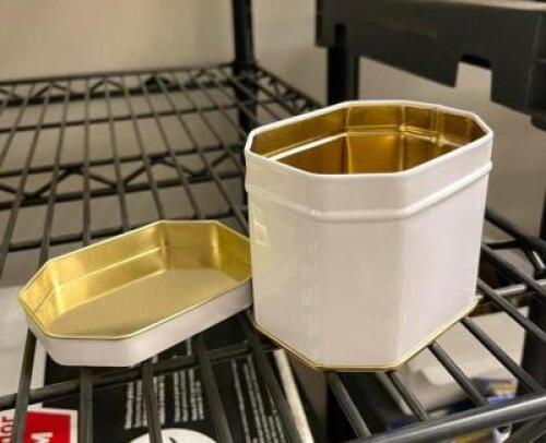 SMALL TIN CONTAINERS (50 PACK)