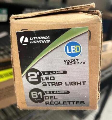 (2) 2 FT LED STRIP LIGHTS
