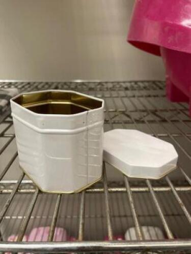 SMALL TIN CONTAINERS (50 PACK)