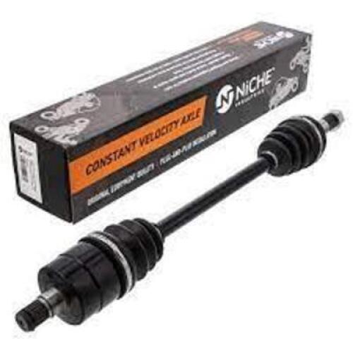 DESCRIPTION: (1) CV AXLE ASSEMBLY BRAND/MODEL: NICHE #K-CAX-0036 INFORMATION: FOR ATV AND SIDE BY SIDES RETAIL$: $149.95 EA SIZE: LEFT REAR QTY: 1