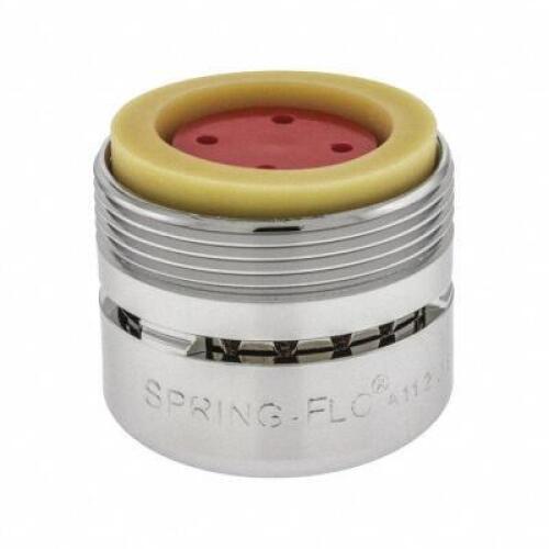 DESCRIPTION: (25) AERATED OUTLET BRAND/MODEL: SPRING-FLO #494M53 INFORMATION: CHROME FINISH RETAIL$: $611.75 TOTAL SIZE: 15/16"-27/55/64"-27 THREAD SI