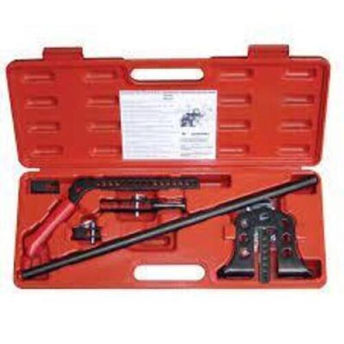 DESCRIPTION: (1) UNIVERSAL OHC VALVE SPRING COMPRESSOR BRAND/MODEL: SCHLEY #SCH91400B INFORMATION: RED CARRY CASE RETAIL$: $165.14 EA SIZE: UNIVERSAL