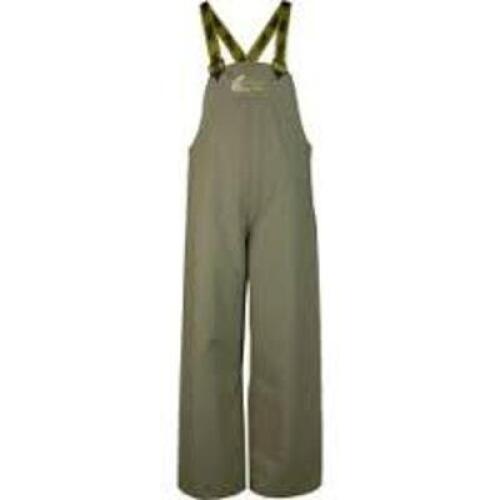 DESCRIPTION: (1) BIB PANTS SPLASH PROTECTION GARMENTS BRAND/MODEL: NORSEMAN VIKING #3110P INFORMATION: GREEN RETAIL$: $59.95 EA SIZE: MEDIUM QTY: 1