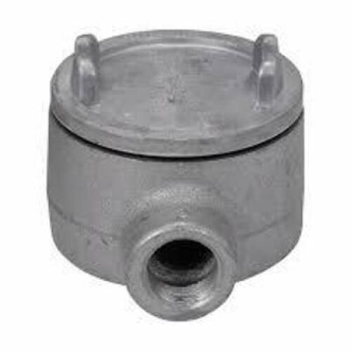 DESCRIPTION: (4) CONDUIT OUTLET BOX WITH COVER WITH O-RING GASKET AND GROUND SCREW BRAND/MODEL: EATON #GUAB36 SA RETAIL$: $216.64 EA SIZE: 1" QTY: 4