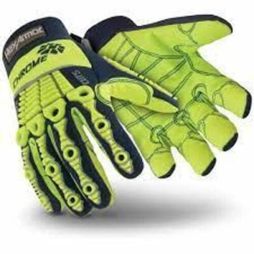 DESCRIPTION: (4) PAIRS OF ARMOR GLOVES BRAND/MODEL: HEXARMOR #4027 INFORMATION: GREEN RETAIL$: $60.00 EA SIZE: SIZE 3XL, 12 QTY: 4