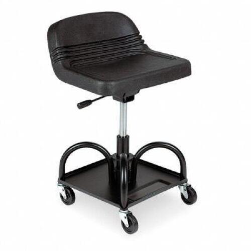 DESCRIPTION: (1) MECHANIC SEAT BRAND/MODEL: WHITESIDE #4WM20 INFORMATION: BLACK 480 LB MAX LOAD CAP RETAIL$: 218.76 SIZE: 27 IN SEAT HEIGHT QTY: 1