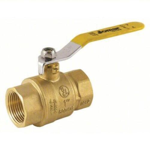 DESCRIPTION: (5) BRASS BALL VALVE BRAND/MODEL: JOMAR VALVE#58ZM09 INFORMATION: BRASS RETAIL$: $30.59 EA SIZE: 1" QTY: 5