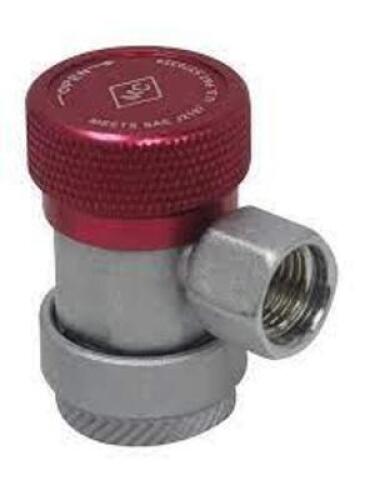 DESCRIPTION: (1) HIGH SIDE MANUAL COUPLER BRAND/MODEL: MASTERCOOL #82834 INFORMATION: RED RETAIL$: $43.87 EA SIZE: R134A QTY: 1