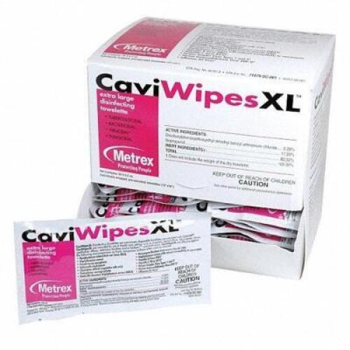 DESCRIPTION: (1) CASE OF (6) DISINFECTING WIPES BRAND/MODEL: CAVIWIPES #6TWF9 RETAIL$: $71.84 EA SIZE: 50 WIPES PER CONTAINER QTY: 1