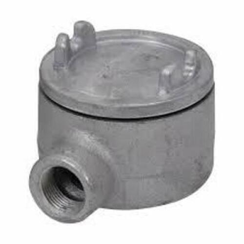 DESCRIPTION: (2) RIDGID CONDUIT OUTLET BOX BRAND/MODEL: EATON #GUAB47 SAA RETAIL$: $134.64 EA SIZE: 1-1/4 QTY: 2