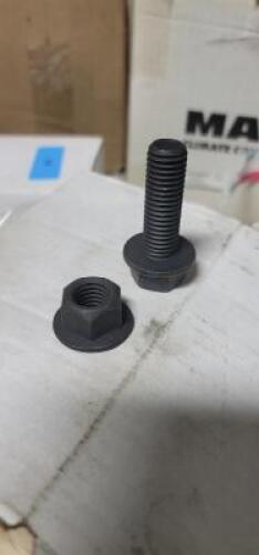DESCRIPTION: (2) BOXES OF (18) NUTS AND BOLTS BRAND/MODEL: TITAN M100 INFORMATION: BLACK RETAIL$: $47.00 EA QTY: 2