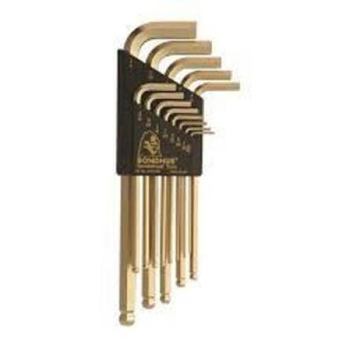 DESCRIPTION: (2) BALL END WRENCH SET BRAND/MODEL: BONDHUS #37937 RETAIL$: $23.46 EA QTY: 2