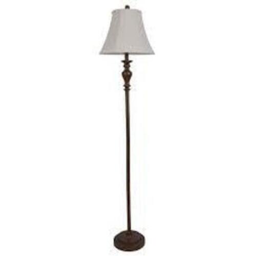 DESCRIPTION: (1) FLOOR LAMP BRAND/MODEL: DECOR THERAPY RETAIL$: $32.40 EA QTY: 1
