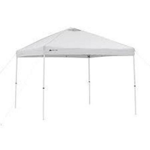 DESCRIPTION: (1) STRAIGHT LEG INSTANT CANOPY BRAND/MODEL: OZARK TRAIL INFORMATION: WHITE RETAIL$: $100.00 EA SIZE: 10X10 QTY: 1