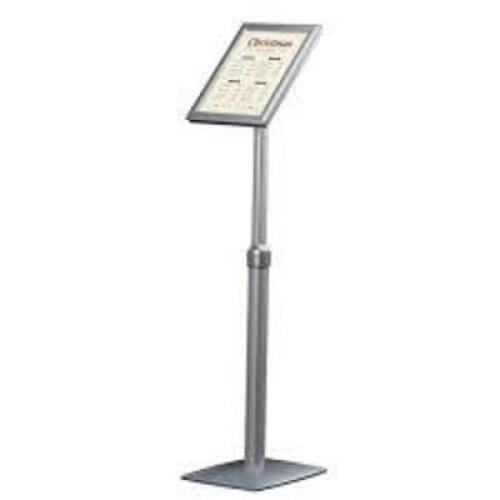 DESCRIPTION: (1) MENU PEDESTAL STAND RETAIL$: 100 SIZE: MUST COME INSPECT QTY: 1