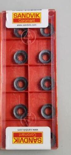 DESCRIPTION: (50) CARBIDE MILLING INSERTS BRAND/MODEL: SANDVIK S-600-1045E-ML RETAIL$: $17.30 PER INSERT QTY: 50