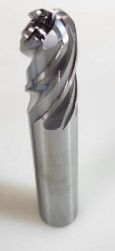 DESCRIPTION: (2) SOLID CARBIDE BALL END MILL BRAND/MODEL: KYOCERA T76862B RETAIL$: $ 196.88 EA SIZE: 5/8" QTY: 2