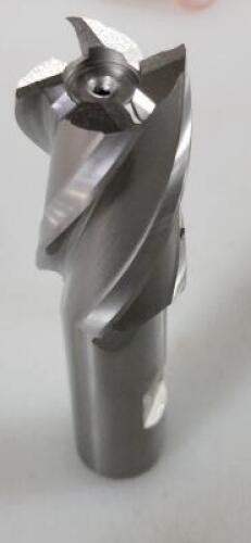 DESCRIPTION: (2) HSS SQ END MILLS BRAND/MODEL: HERTEL 41118183 RETAIL$: $68.35 EA SIZE: 1" DIA 1-7/8" LOC QTY: 2