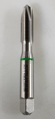 DESCRIPTION: (3) VANADIUM HSS SPIRAL POINT TAPS BRAND/MODEL: ACCUPRO 62662788 RETAIL$: $20.47 EA SIZE: 3/8"-24 QTY: 3