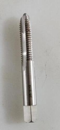 DESCRIPTION: (12) HSS SPIRAL POINT TAPS BRAND/MODEL: VC 04542163 RETAIL$: $7.34 EA SIZE: 3/8"-16 QTY: 12