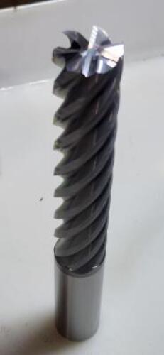DESCRIPTION: (3) SOLID CARBIDE SQ END MIL BRAND/MODEL: GWS 1005147 RETAIL$: 298.99 SIZE: 1" 5" LOC QTY: 3