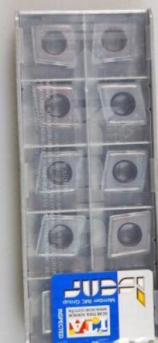 DESCRIPTION: (10)CCMT 432 CARBIDE TURNING INSERTS BRAND/MODEL: ISCAR 120408-14 IC3028 RETAIL$: 23.88 QTY: 10