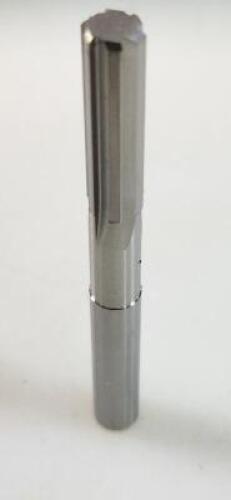 DESCRIPTION: (3) SOLID CARBIDE STRAIGHT SHANK CHUCKING REAMER BRAND/MODEL: HERTEL 79890307 RETAIL$: 107.51 SIZE: 5/16" DIA QTY: 3