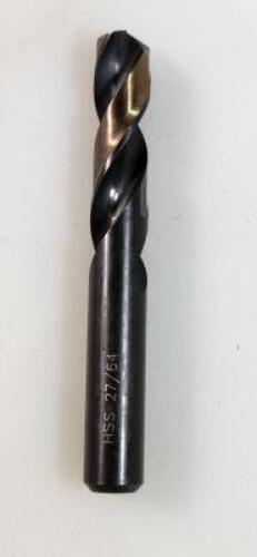 DESCRIPTION: (12) CONTRACTOR GRADE SPLIT POINT STUB DRILL BRAND/MODEL: DRILL AMERICA KFDST27/64 RETAIL$: $4.28 EA SIZE: 27/64" QTY: 12