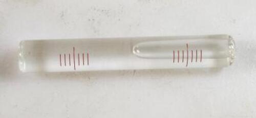 DESCRIPTION: (10) CLEAR LEVEL REPLACEMENT VIAL BRAND/MODEL: SPI 67238592 INFORMATION: USE WITH CLEAR BLOCK LEVELS RETAIL$: $ 52.89 EACH SIZE: 3-3/4" L