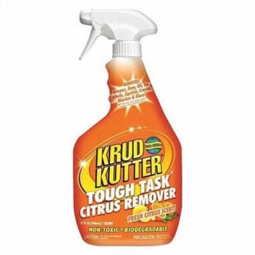 DESCRIPTION: (2) HEAVY DUTY ALL PURPOSE CLEANER BRAND/MODEL: KRUD KUTTER #453V26 INFORMATION: CITRUS RETAIL$: $15.12 EA SIZE: 32 OZ QTY: 2