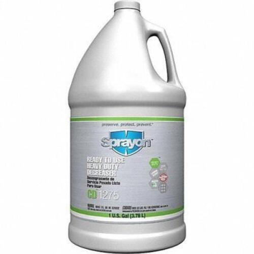 DESCRIPTION: (1) DEGREASER SOLVENT BASED BRAND/MODEL: SPRAYON #6KW7 RETAIL$: $30.00 EA SIZE: 1 GALLON QTY: 1