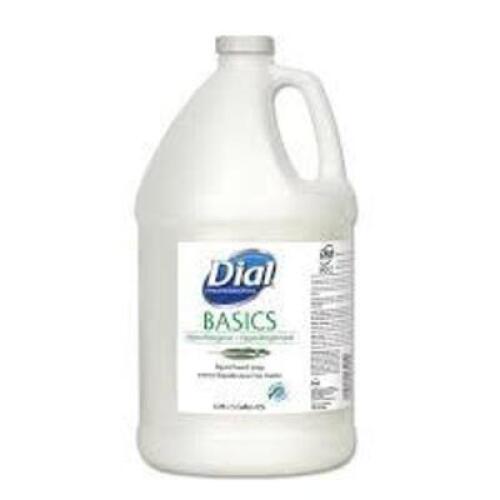 DESCRIPTION: (1) LIQUID HAND SOAP BRAND/MODEL: DIAL BASICS RETAIL$: $20.00 EA SIZE: 1 GALLON QTY: 1