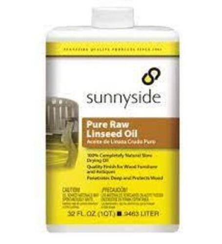 DESCRIPTION: (1) PURE RAW LINSEED OIL BRAND/MODEL: SUNNYSIDE #44ZU21 RETAIL$: $29.33 EA QTY: 1