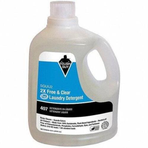 DESCRIPTION: (1) LAUNDRY DETERGENT BRAND/MODEL: TOUGH GUY #5GUU2 INFORMATION: UNSCENTED RETAIL$: $34.58 EA SIZE: 210 OZ QTY: 1