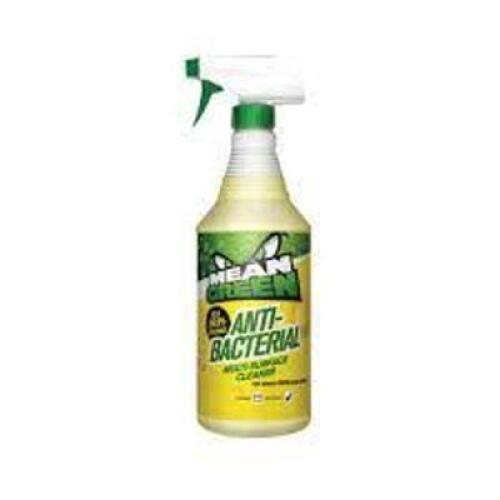 DESCRIPTION: (2) ANTI-BACTERIAL CLEANER BRAND/MODEL: MEAN GREEN #56JF18 RETAIL$: $5.00 EA SIZE: 1 QT QTY: 2