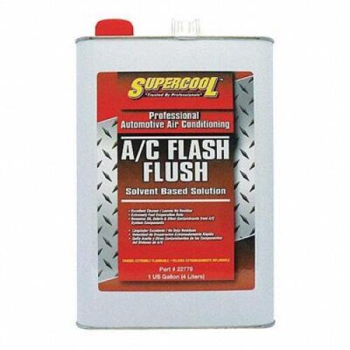 DESCRIPTION: (1) AC FLUSH BRAND/MODEL: SUPERCOOL #12V182 RETAIL$: $81.73 EA SIZE: 1 GALLON QTY: 1