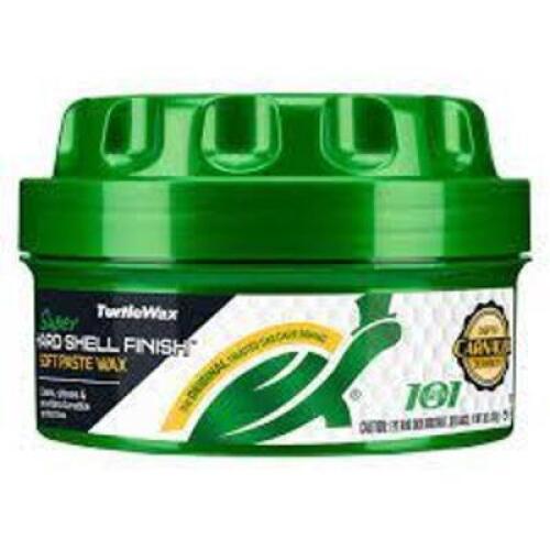 DESCRIPTION: (6) SUPER HARD SHELL PASTE WAX BRAND/MODEL: TURTLE WAX RETAIL$: $6.00 EA SIZE: 14 OZ QTY: 6