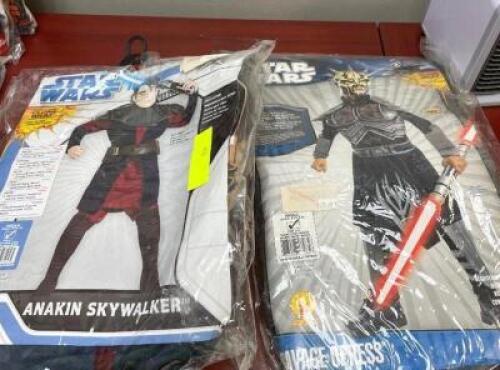 ASSORTED HALLOWEEN COSTUMES (SEE ALL PHOTOS FOR SIZES)