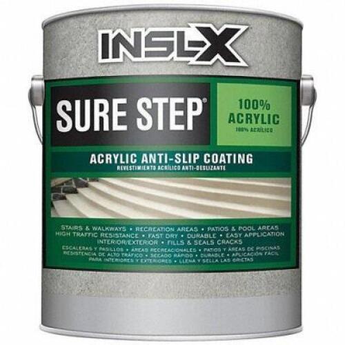 DESCRIPTION: (2) ANTI-SLIP FLOOR COATING BRAND/MODEL: INSL-X #6GWC2 INFORMATION: LIGHT GRAY RETAIL$: $90.00 EA SIZE: 1 GALLON QTY: 2