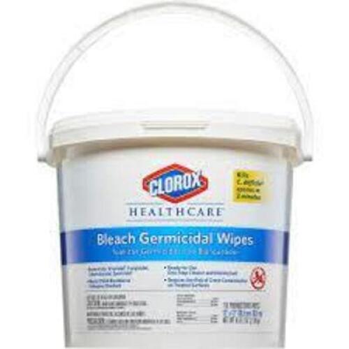 DESCRIPTION: (1) GERMICIDAL WIPES BRAND/MODEL: CLOROX RETAIL$: $50.00 EA SIZE: 110 WIPES QTY: 1