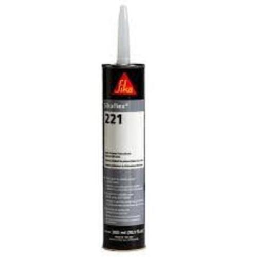 DESCRIPTION: (6) FAST SKINNING, ELASTIC SEALANT ADHESIVE BRAND/MODEL: SIKAFLEX 221 INFORMATION: GRAY RETAIL$: $12.25 EA SIZE: 10 OZ QTY: 6