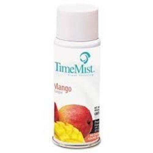 DESCRIPTION: (6) MICRO METERED AIR FRESHENER REFILL BRAND/MODEL: TIMEMIST 3000 SHOT INFORMATION: MANGO RETAIL$: $15.50 EA SIZE: 3 OZ QTY: 6