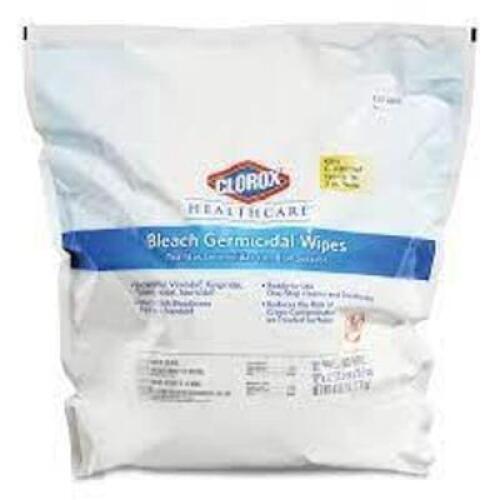 DESCRIPTION: (1) CASE OF (2) HEALTHCARE BLEACH GERMICIDAL WIPES REFILL BRAND/MODEL: CLOROX #30359 RETAIL$: $52.70 EA QTY: 1